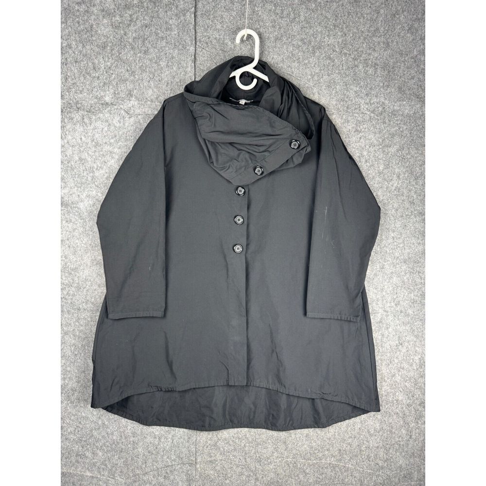 BRYN WALKER Anouk Jacket Women's Small WINDBREAKER RAIN COAT Black